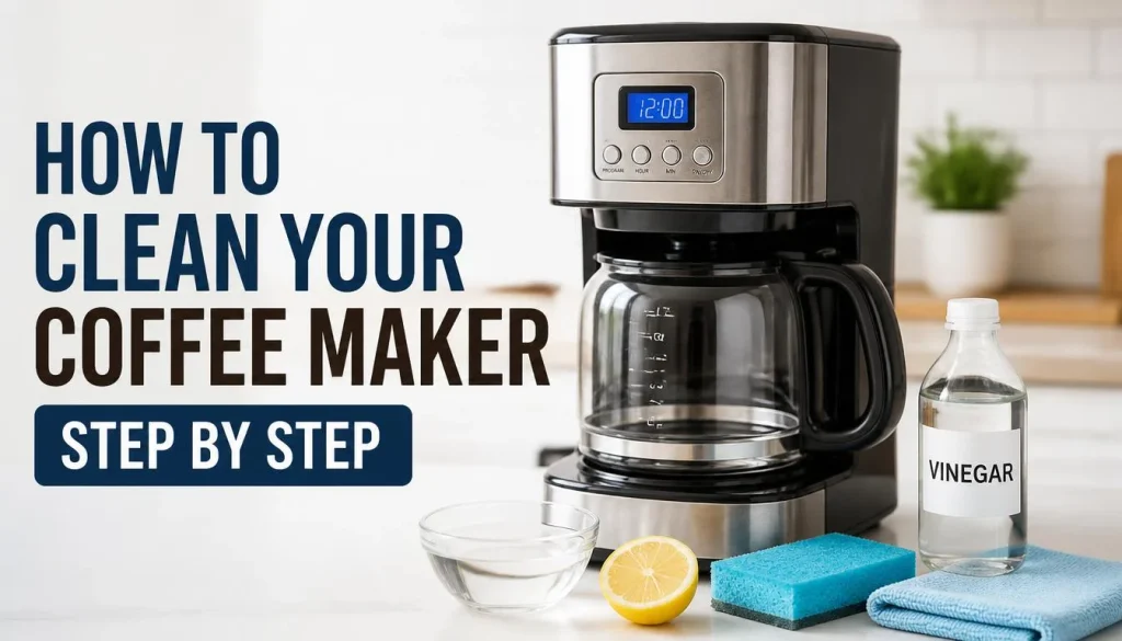 How to Clean Your Coffee Maker Step by Step