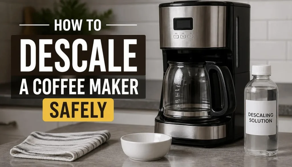 How to Descale a Coffee Maker Safely