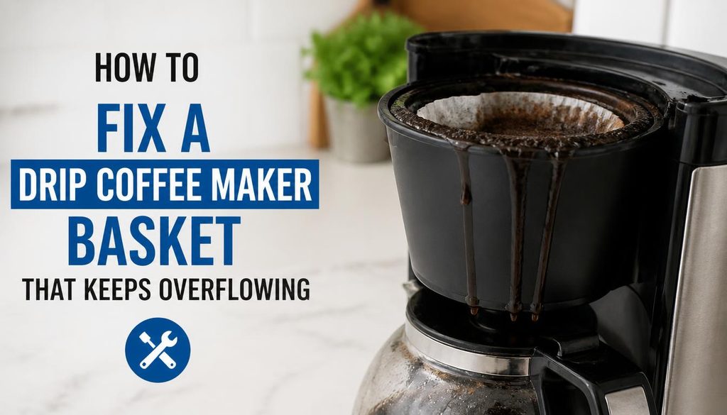 How to Fix a Drip Coffee Maker Basket That Keeps Overflowing