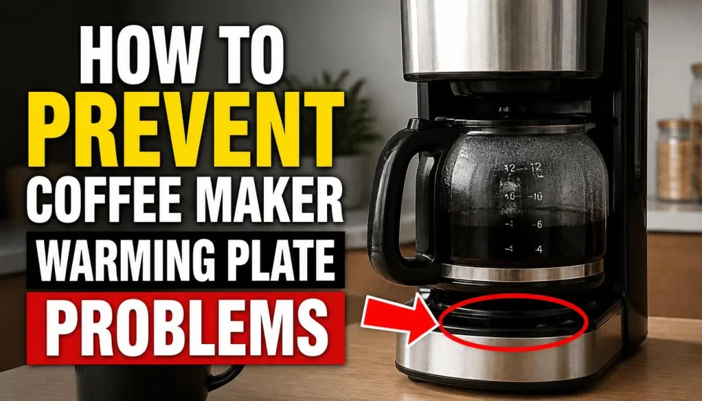 How to Prevent Coffee Maker Warming Plate Problems