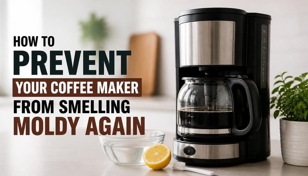 How to Prevent Your Coffee Maker From Smelling Moldy Again