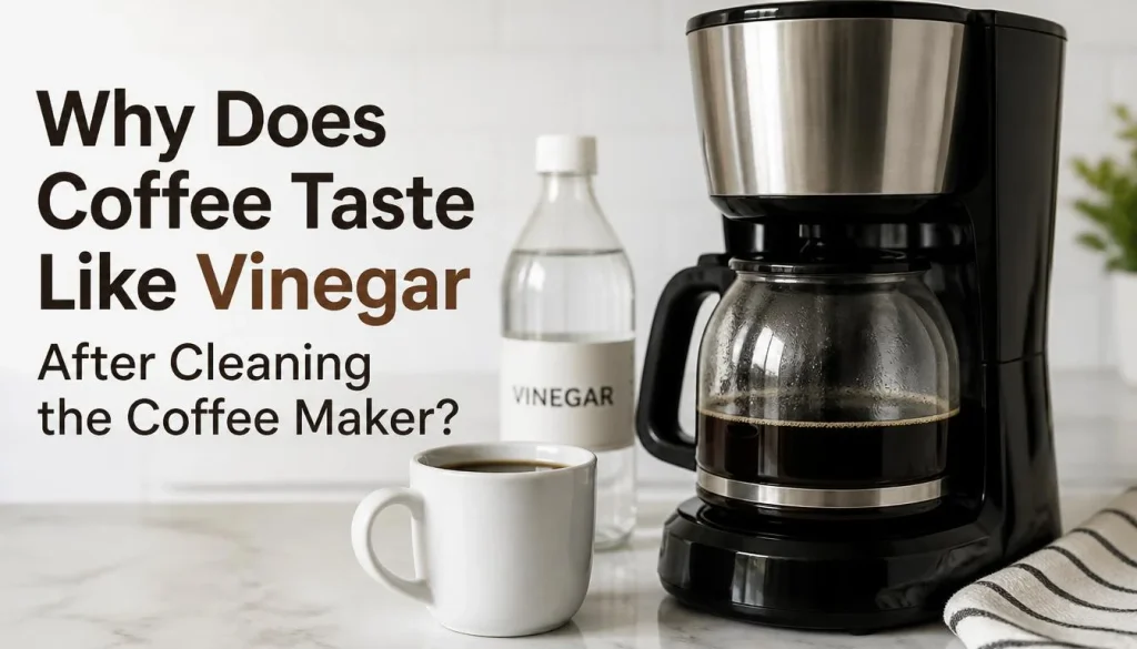 Why Does Coffee Taste Like Vinegar After Cleaning the Coffee Maker