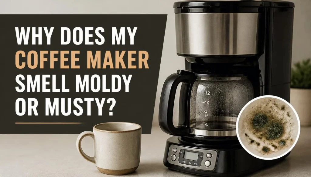 Why Does My Coffee Maker Smell Moldy or Musty