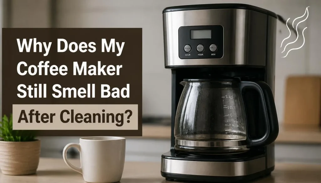 Why Does My Coffee Maker Still Smell Bad After Cleaning