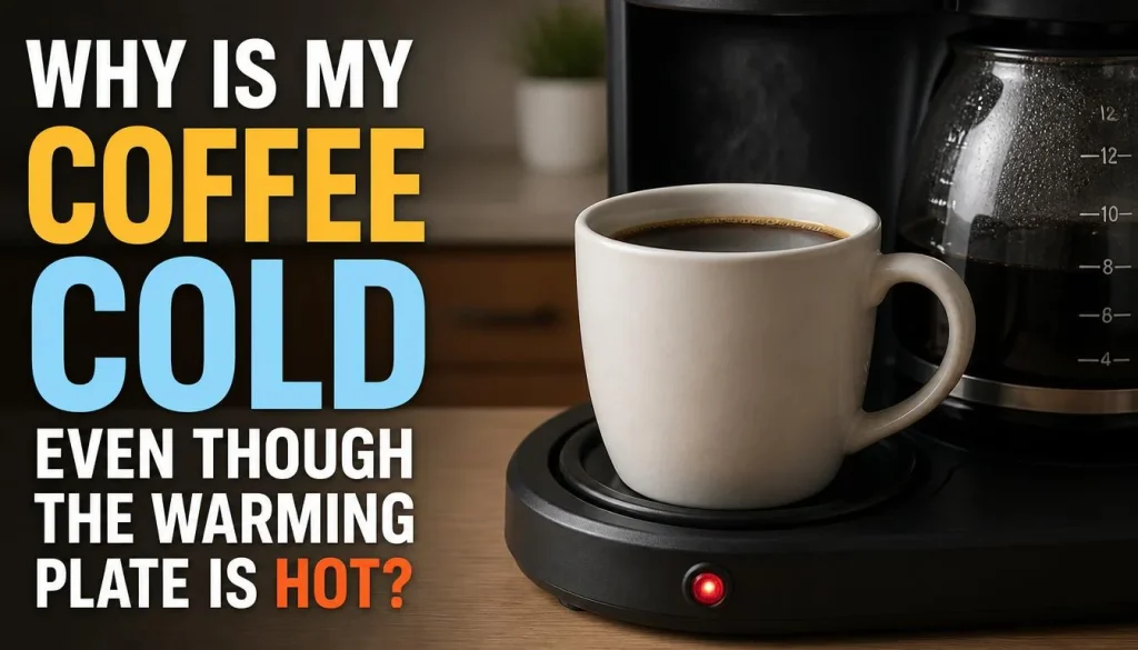 Why Is My Coffee Cold Even Though the Warming Plate Is Hot