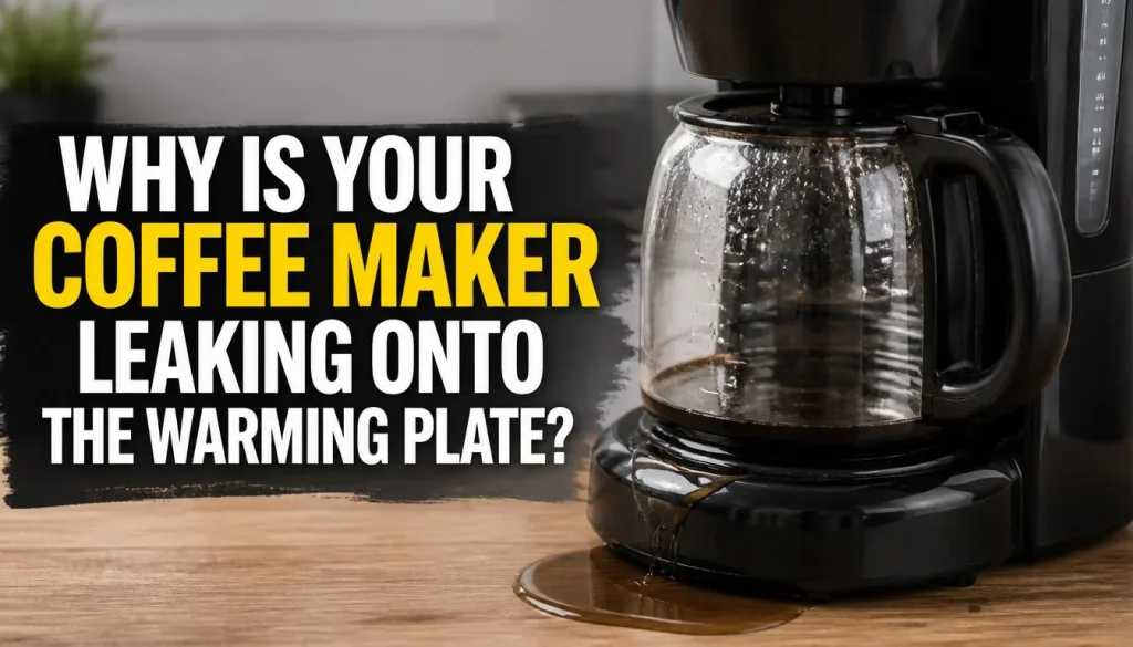 Why Is Your Coffee Maker Leaking Onto the Warming Plate